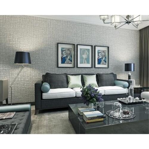 Beibehang Modern minimalist personality mottled solid color nonwoven wall paper living room bedroom TV background 3d wallpaper