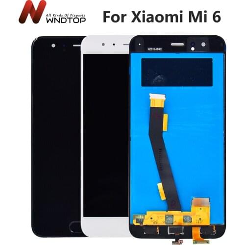 LCD Display For Xiaomi Mi 6 Touch Screen 100% Test Digitizer LCD Replacement For Xiaomi Mi 6 LCD Display Assembly 5.15inch