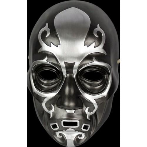 Death Eaters Lucius Lord Voldemort High Quality Resin s Halloween Cosplay Party Disguise Wizard Cosplay Accessories