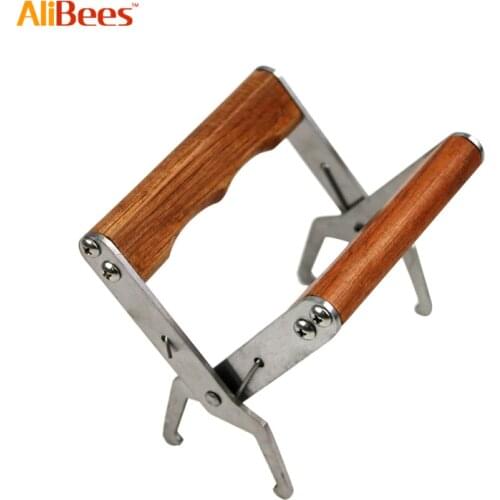 Bee Hive Frame Grips Holder Honeycomb Beekeeping Equipment Apiculture Stainless Steel Tightening