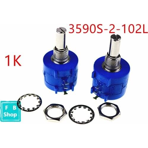 1PCS 3590S-2-102L resistance 1Kohm Potentiometer Adjustable Resistor