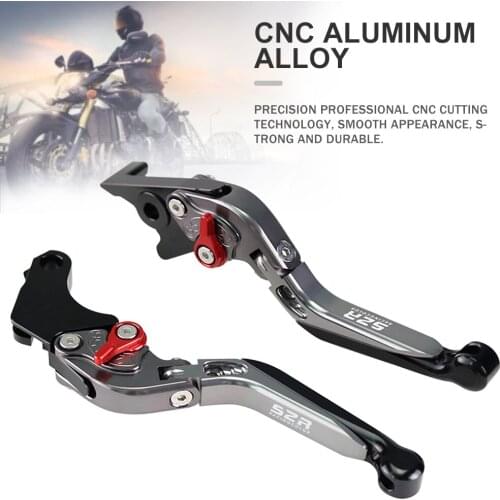 Brake Clutch Levers Handle Foldable Extendable For YAMAHA YBR125 YBR250 YBR 125 250 Motorcycle Accessories