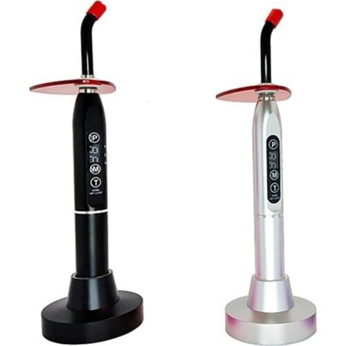 LED Dental Light Curing Machine Lotus Base Humanized Design Super Power With Anti Rust Charging Needle