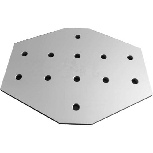 Corner Angle Bracket 1pcs 12/16 hole Cross type 3060/4080/6060/8080 Joint Board Plate Connection for Aluminum Profile