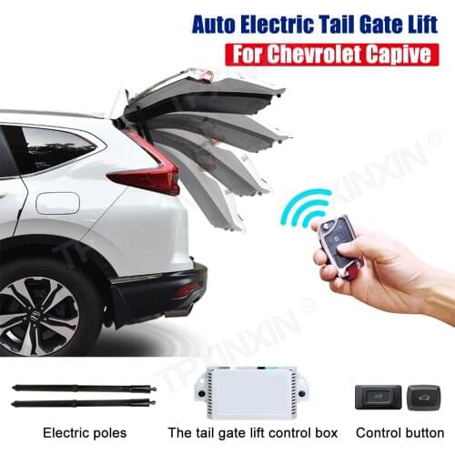 Easy to install Smart Auto Electric Tail Gate Lift for Chevrolet Captiva 2016 with Remote Control Drive Seat Button Control Set