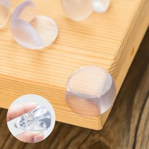 1-16pcs Table Corner Protective Transparent AntiCollision Angle Edge Guard Baby Security Furniture Soft Elastic For Child Safety
