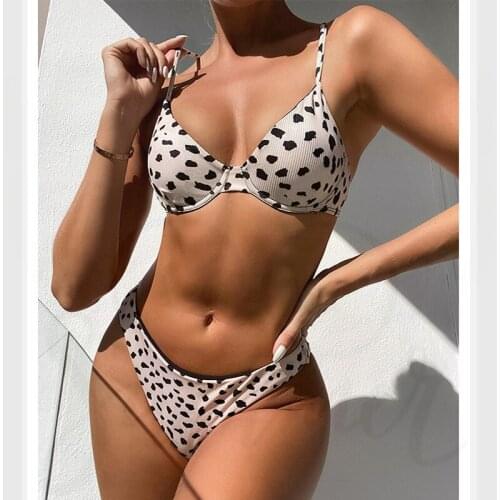 Bikini Femme Swimwear 2021 Women Swimsuit Sexy Bathing Suit Biquini Swimming Suit for Women Maillot De Bain Femme Swim Suit