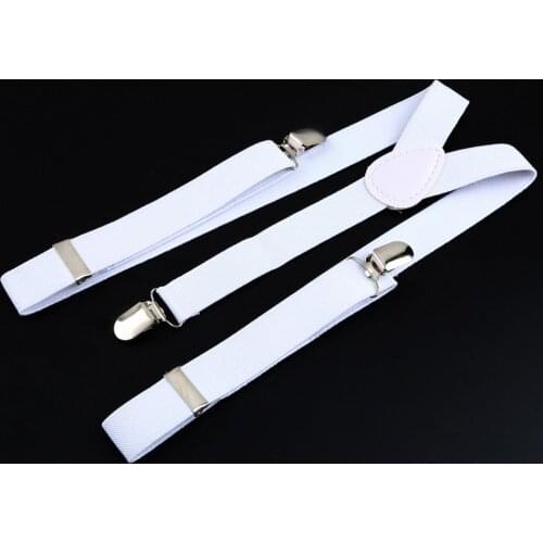 1Pcs Mens Womens Clip-on Adjustable Elastic Pants Y-back Slim Suspender Belt