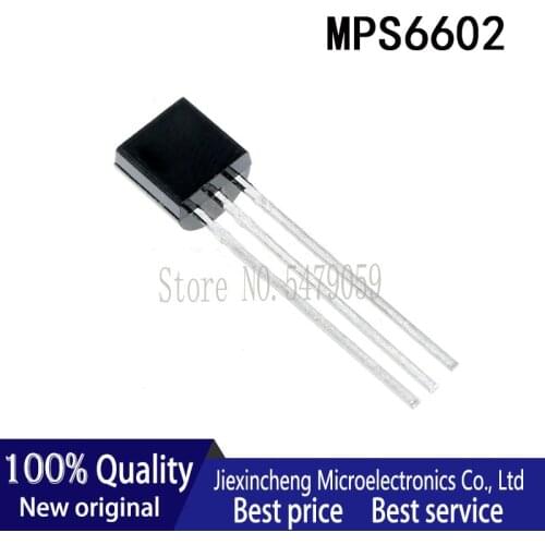 10PCS MPS6602 6602 2N3391A 3391 2N3391 TRANSISTOR NPN TO-92 New original