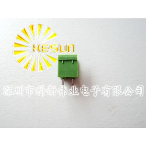 100PCS 2EDGV-5.08-2P 2EDGV 2Pin Straight Pin Plug-in Screw Terminal Block ROHS