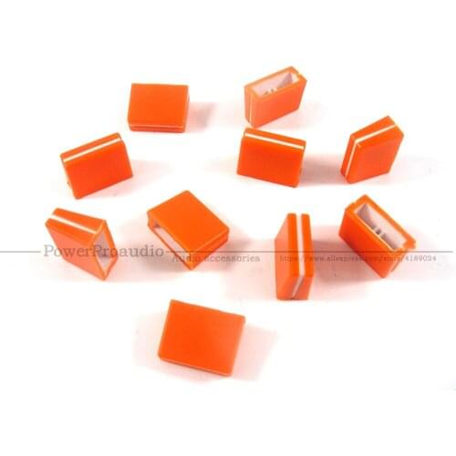 20PCS REPLACEMENT FOR FADER CROSSFADER KNOB DJM800 DJM700 DAC2371 Orange color
