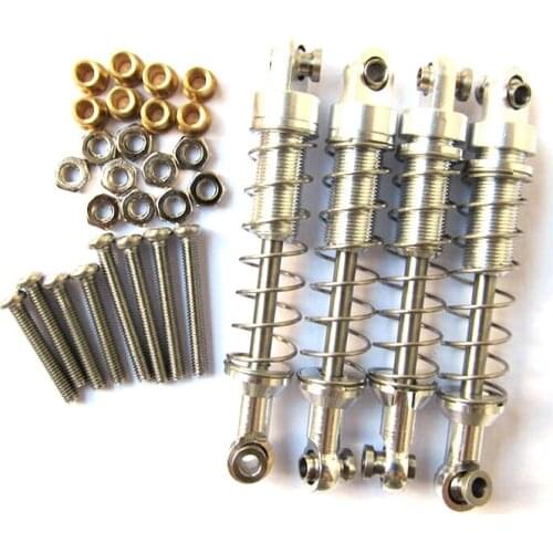 4Pcs Shock Absorber Damper for WPL C14 C24 MN D90 D91 D99S RC Car Accessories