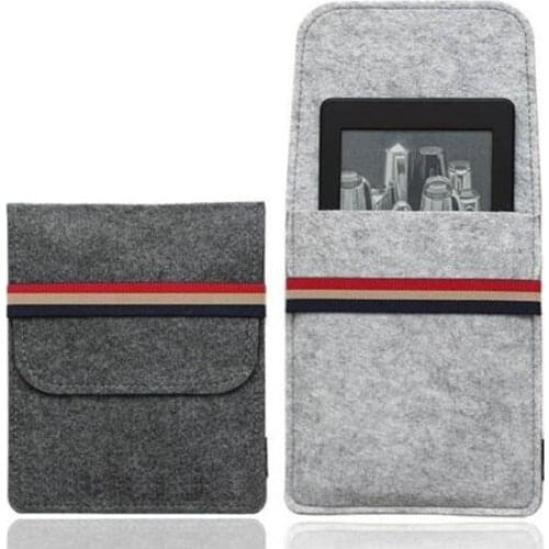 6" Universal Soft Felt Fiber Protective Case for 6-7 inch Tablet E-book E-reader Shockproof Sleeve