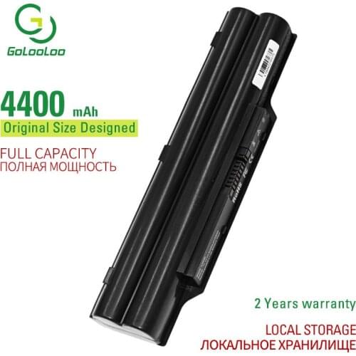 Golooloo Laptop Battery For Fujitsu LifeBook A530 AH531 A531 PH521 AH530 LH520 CP477891-01 FMVNBP186 FPCBP250 BP250 FPCBP250