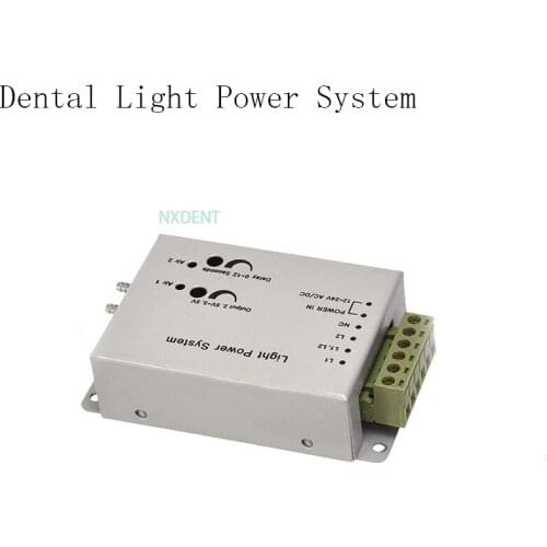 1pcs Dental Light System Unit Power Fiber Optic Handpiece Control for 6Holes Dental LED Fiber Optic Handpiece Air Turbine