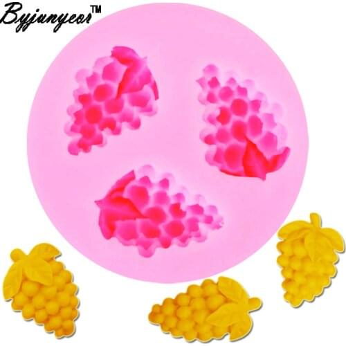 Byjunyeor M047 3D Epoxy UV Resin Silicone Mold Fondant Candle Molds Sugar Craft Tools Chocolate Moulds Silicone Molds For Cakes
