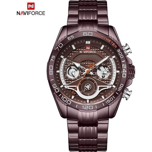2021NAVIFORCE Luxury Brand New Men Watches Fashion Quartz Man Wristwatch Military Sport Waterproof Male Clock Relogio Masculino