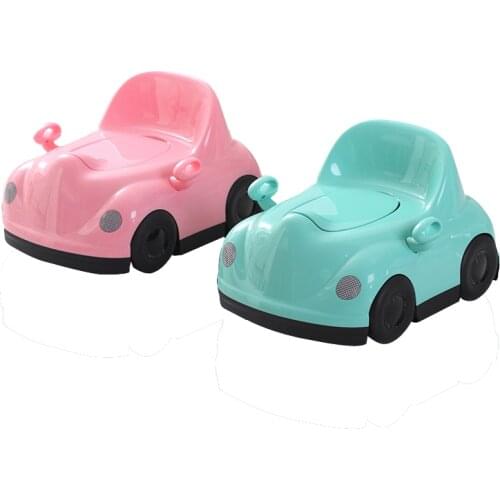 Baby Infant Potty Chair Car Shape Child Toilet Training Seat Travel Childrens Pot Portable Potty Toilet