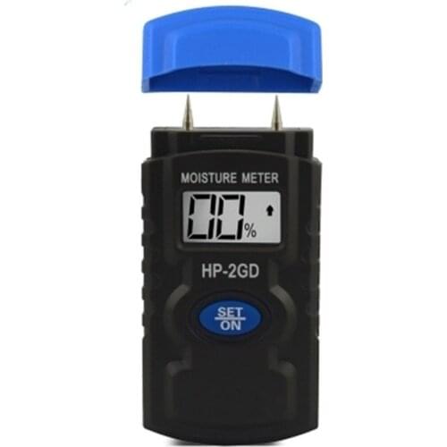 HP-2GD 3" 3-in-1 Mini LCD Temperature Humidity Meter Concrete Wood Building Material Moisture Meters Tester
