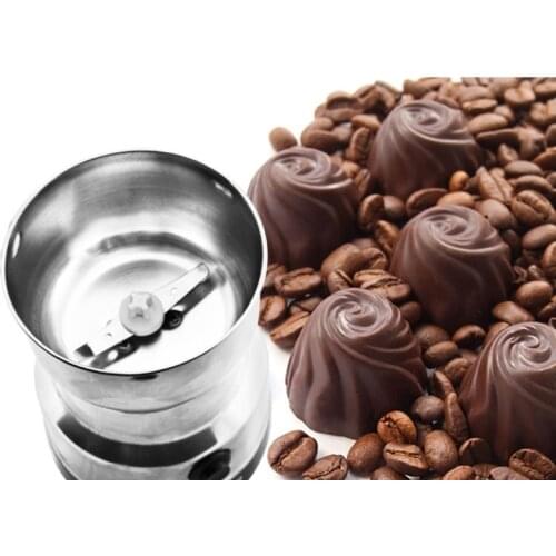 Coffee Grinder Stainless Electric Herbs/Spices/Nuts/Grains/Coffee Bean Grinding Mar28