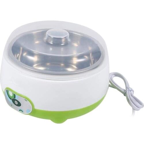 Yoghourt Machine, Automatic Stainless Steel Liner Yogurt Maker Machine Home DIY Yoghourt Container, Yogurt Maker EU Plug