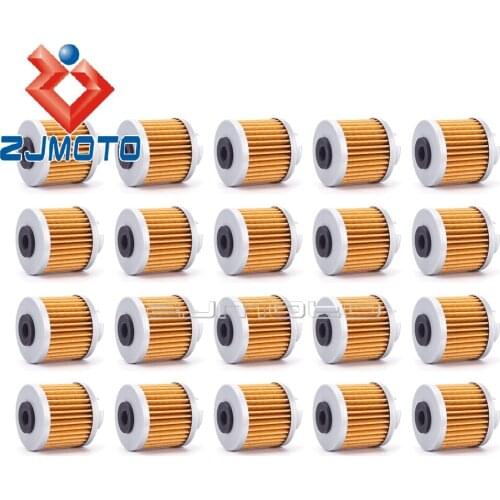 20pc Pit Bike Motocross Engine Oil Filter Cleaner For Honda ATC125M TRX125 Daytona Trex Piranha Pitster SSR 150/160 TX TR 150cc