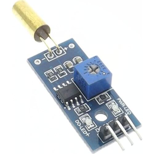 1pcs Golden SW520D SW-520D Angle sensor module Ball switch Tilt sensor module
