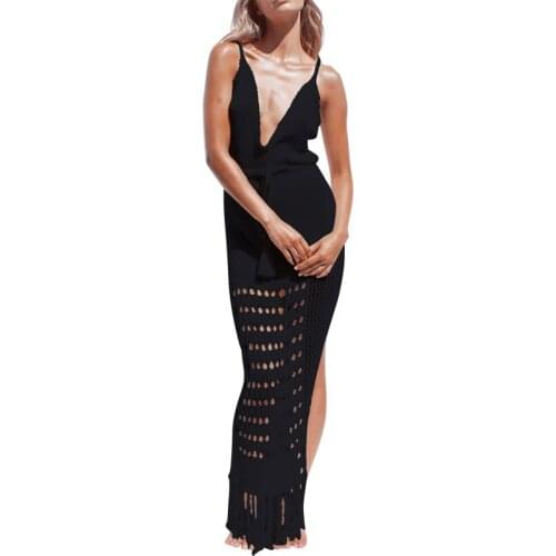 Bikini Cover Up Beach Dress Bathing Suit 2021 Women Swimsuit New Cut Out Lace Fringe Skirt Print Cotton Sierra Surfer Summer