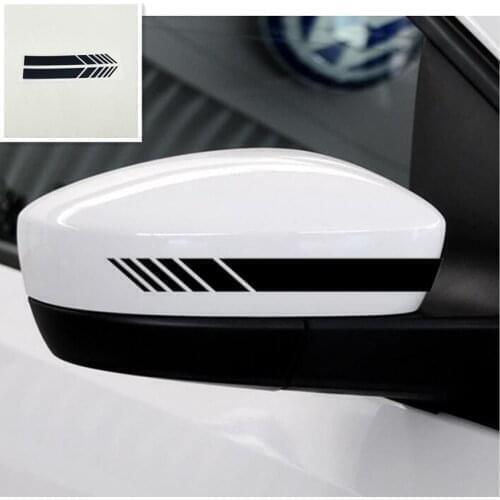 Auto Car Sticker Non Fading Strips Side Rear View Mirror Decor Decal For Peugeot 307 206 308 407 207 3008/2017 2008 208 508 301
