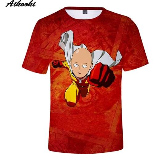 2021 New T-shirts One punch man Women Men 3D Tees Fashion Summer T-shirt Print one punch man 3D t shirts Short Sleeve Men Tops