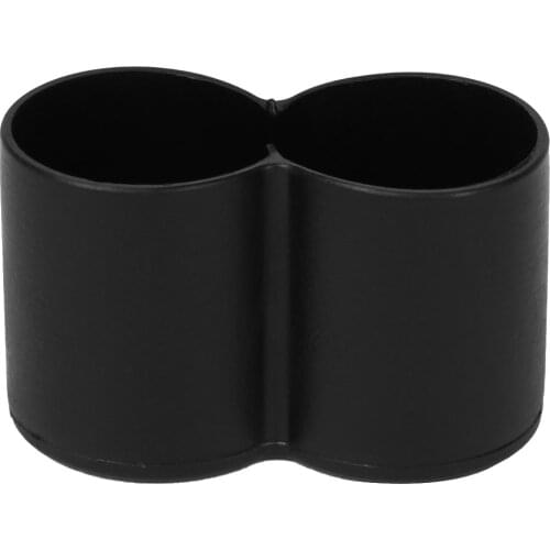 20Pcs Double-Tube Leg Cups Plastic Feet Furniture Pads Anti Slip Chair Table Legs Protector Caps Stool Tube Plugs End Tip Covers