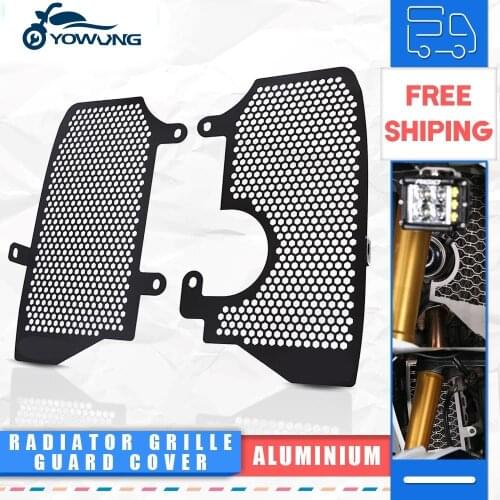 For Honda Africa Twin CRF1000L Sports 2017 2018 2019 2020 Motorcycle Radiator Grille Guard Cover CRF1000L AfricaTwin ADVENTURE