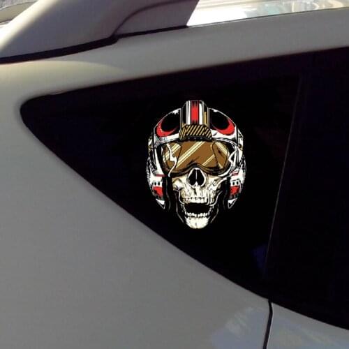 Reflective Decorate Car Funny Decals Funny Cross-country Motorcycle Stickers Cover the Scratches 13CMX10CM