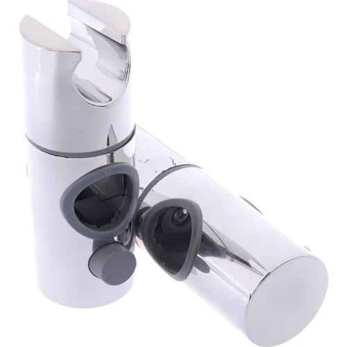 High Quality Shower Bracket Shower Rail Holder 22~25mm ABS Chrome Shower Head Holder Adjustable Bathroom Accessories Universal