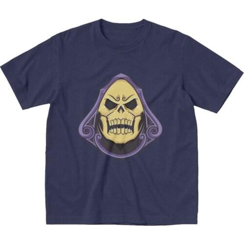 Funny He-Man And The Masters Of The Universe T Shirt Men Short Sleeve Cotton T-shirt Leisure Skeletor Tee Tops Fashion Tshirt