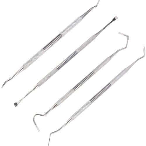 6pcs / Set 4pcs Stainless Steel Universal Gun Hunting Cleaning Kit Tactical Rifle Pistol Gun Cleaning Tool Gun Cleaner