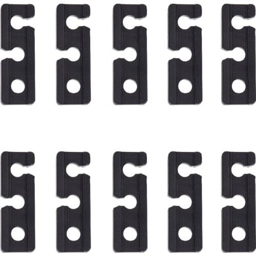 831C 10 Pcs Tent Cord Tensioner Tent Rope Adjuster Rope Tightener Wind Stop Buckle Camping Accessories