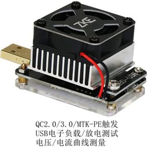 EBD-USB electronic load QC2.0 / 3.0 / MTK-PE trigger voltage and current monitoring