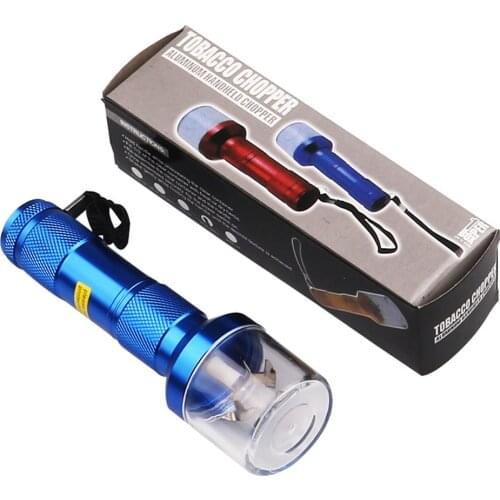 Electric Smoke Grinder Smoke Spice Herb Muller Machine Aluminum Alloy Automatic Tobacco Breaker Simple Manual Smoking Equipment