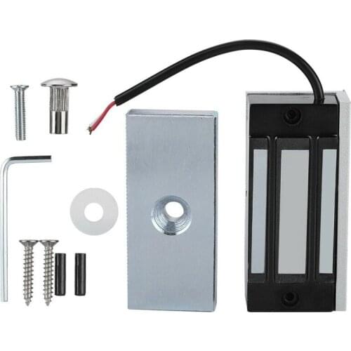 Dc24V Door Electric Magnetic Electromagnetic Lock 60Kg Holding Entry Access Mini