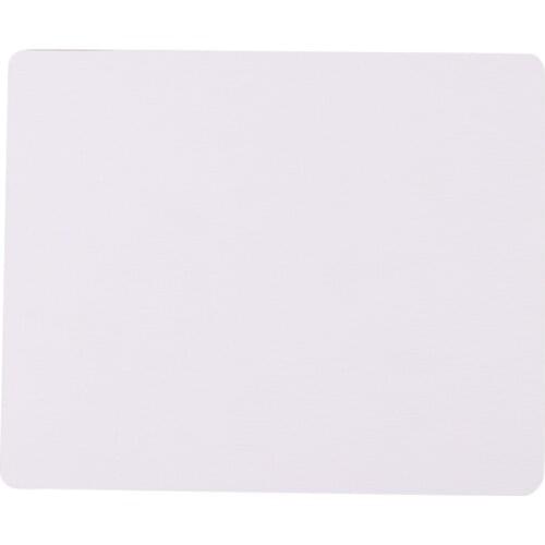 1pc White Mouse Pad Fabric Gaming Mouse Mat Pad 3mm Thick Non Slip Foam High Quality 260*210*3mm