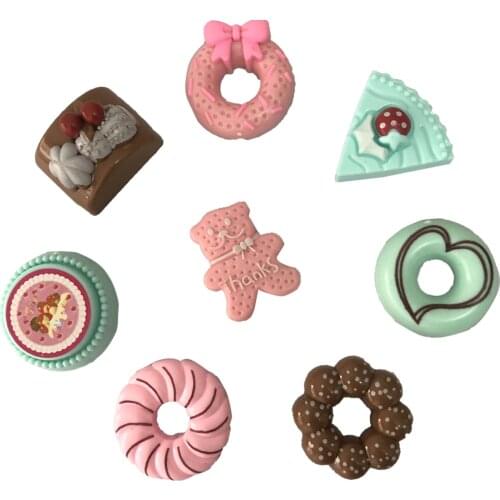 NK 8 Pcs/Set Newest Doll Making Process Game Cake Set Doll Plastic Toy For Barbie Accessories Doll Best Girl Gift 12X