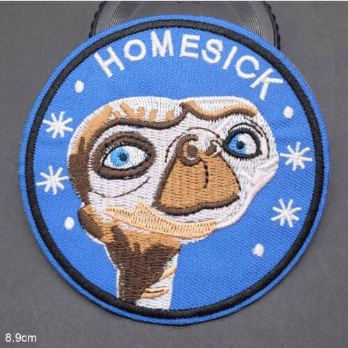 Alien Life Iron On Embroidered Clothes Patches For Clothing Stickers Garment Wholesale Band