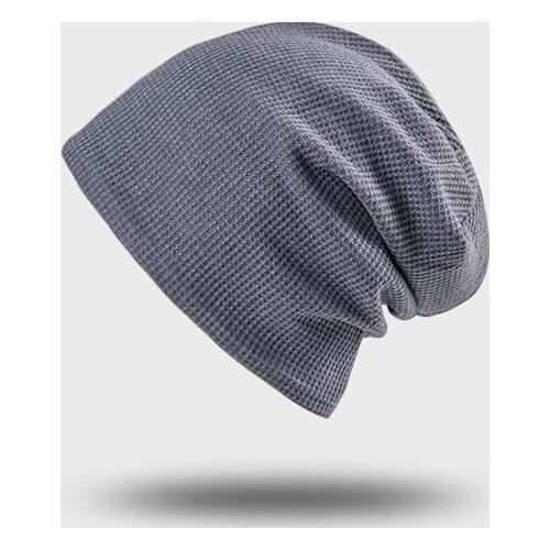 2021 polyester Solid Color Thicken knitted hat winter warm hat Skullies cap beanie hat for Men and Women 06