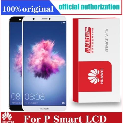 Original 5.65'' Replacement LCD with Frame for Huawei P Smart Touch Screen Display P Smart FIG LX1 LX3