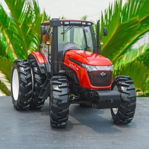 Original factory 1:18 Wuzheng RENOMAN 2104 Construction machinery model tractor models with small gift
