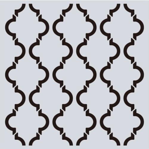 15*15 Geometry Layering Stencils for Diy scrapbook/photo album Decorative Embossing Painting Drawing stencil,home decor