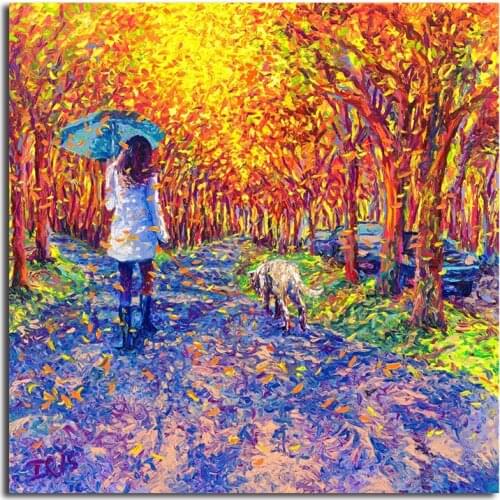 Windy White Coats By Iris Scott Canvas Posters Prints Wall Art Painting Decorative Picture Modern Home Decoration Accessories