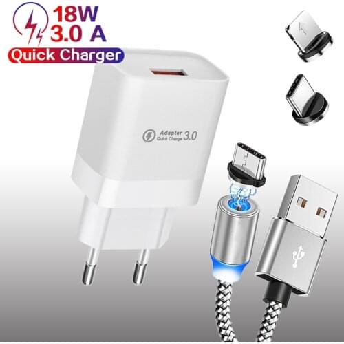 18W USB Charger Fast Charge Charger Mobile Phone Charger For iPhone 11 Huawei P40 Pro Samsung A51 A71 Xiaomi Fast Wall Chargers