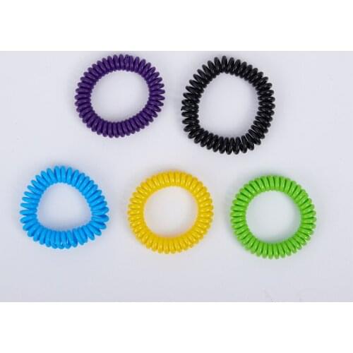 1/5Pcs Bugables Citronella Scented Coil Wristbands, Reusable and Resealable Wristbands